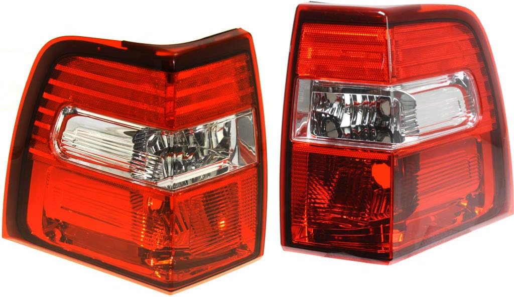 Tail Light Assembly Pair for Ford Expedition 2007-2014 J977240