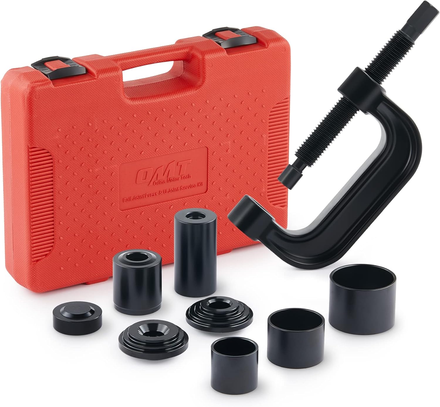 Heavy Duty Ball Joint Press & U Joint Removal Tool Kit with 4x4 Adapters, Pack of 2 D967