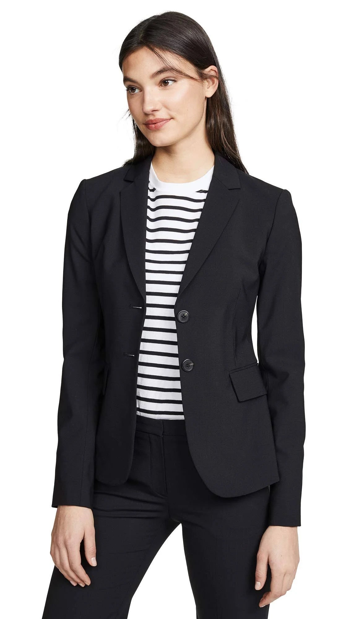 Wool-Blend Blazer Z465