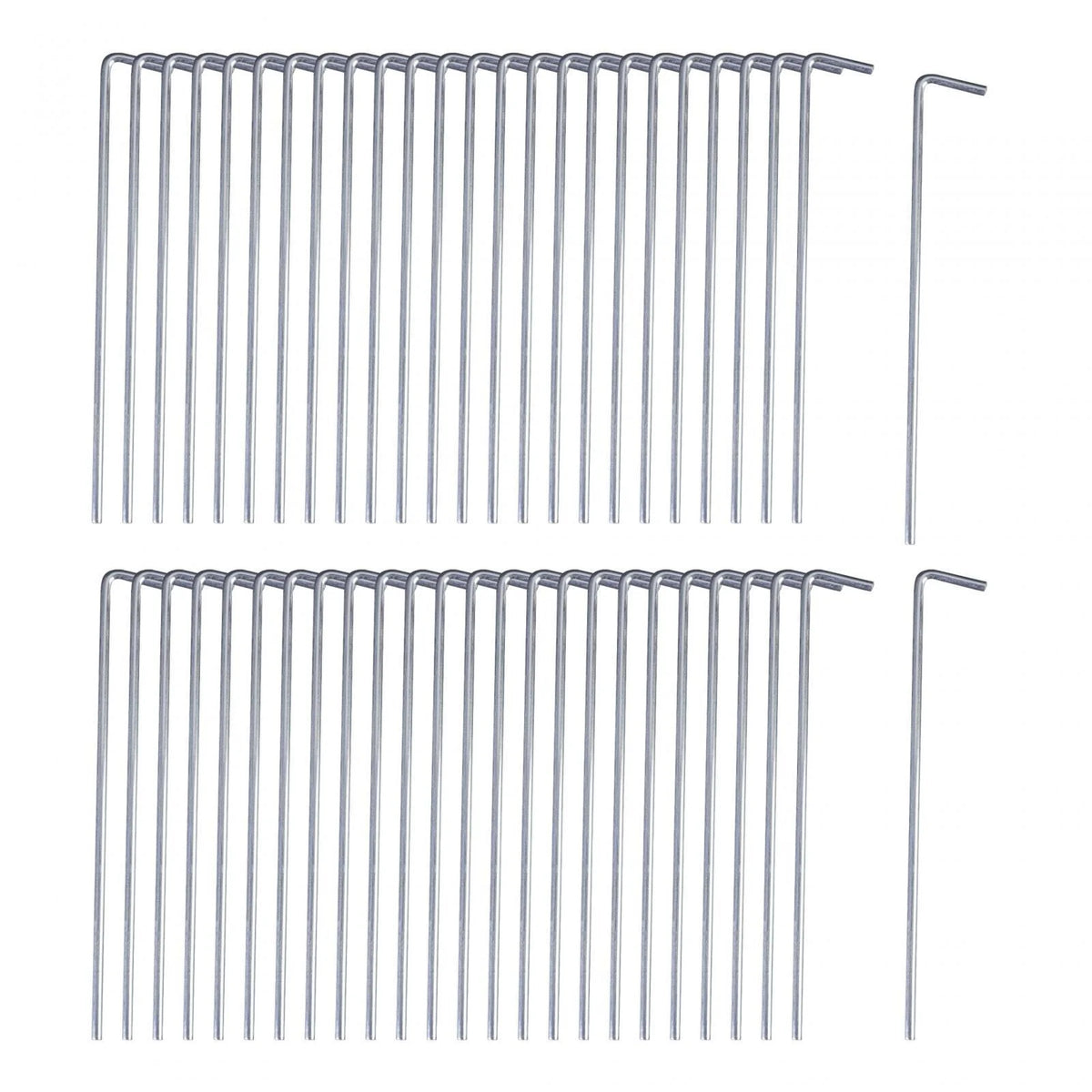 50 Pieces Aluminum Alloy Tent Pegs 200mm I8012