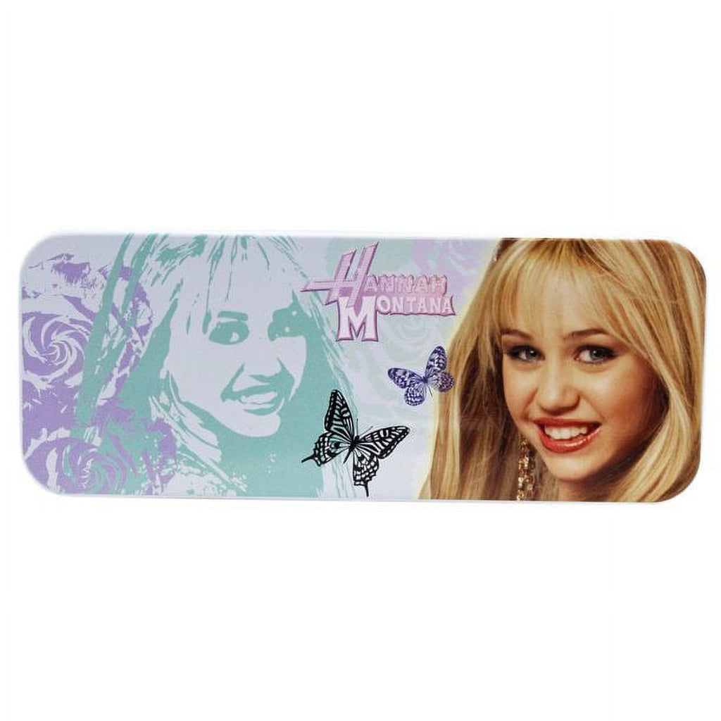 Butterflies Tin Pencil Box School Supply G29702