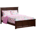 Full Bed with Matching Foot Board in Walnut F258819