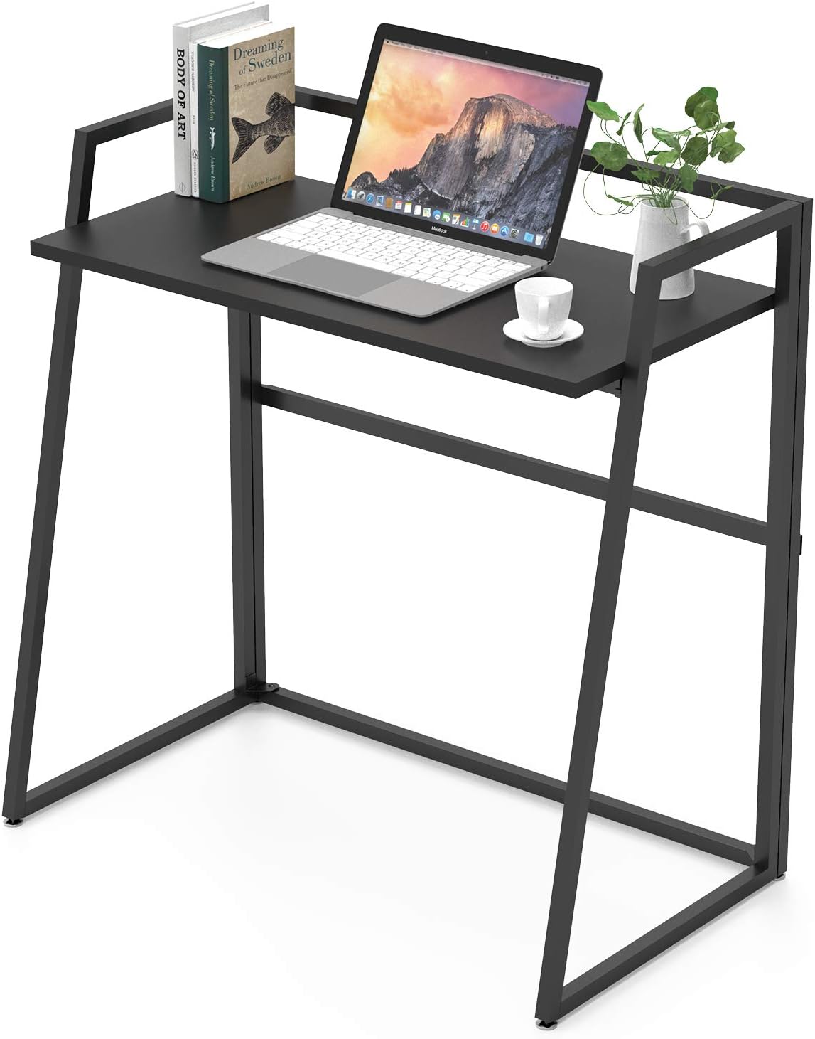 Black Folding Desk Table F719