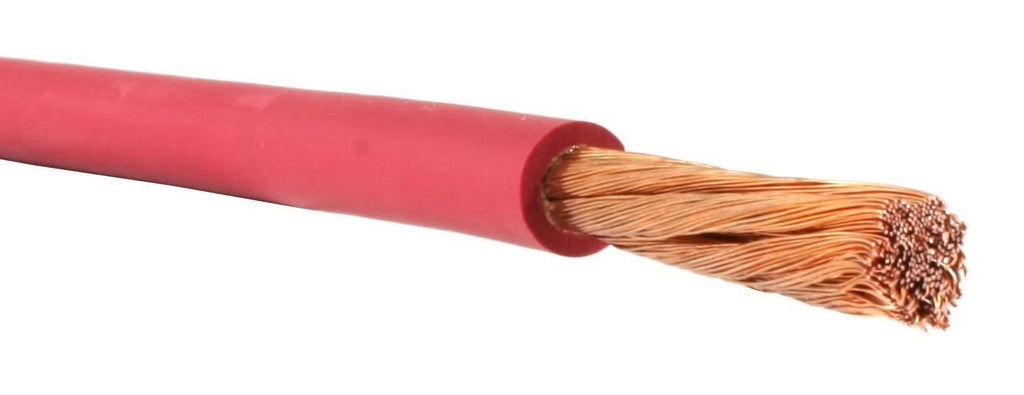 Red 4 Gauge AWG Welding Cable 50 Feet T539096