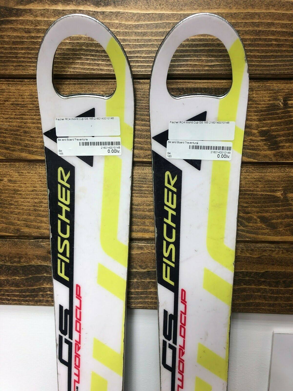 Fischer RC4 World Cup GS 165 cm Ski with Fischer 11 Bindings N338397