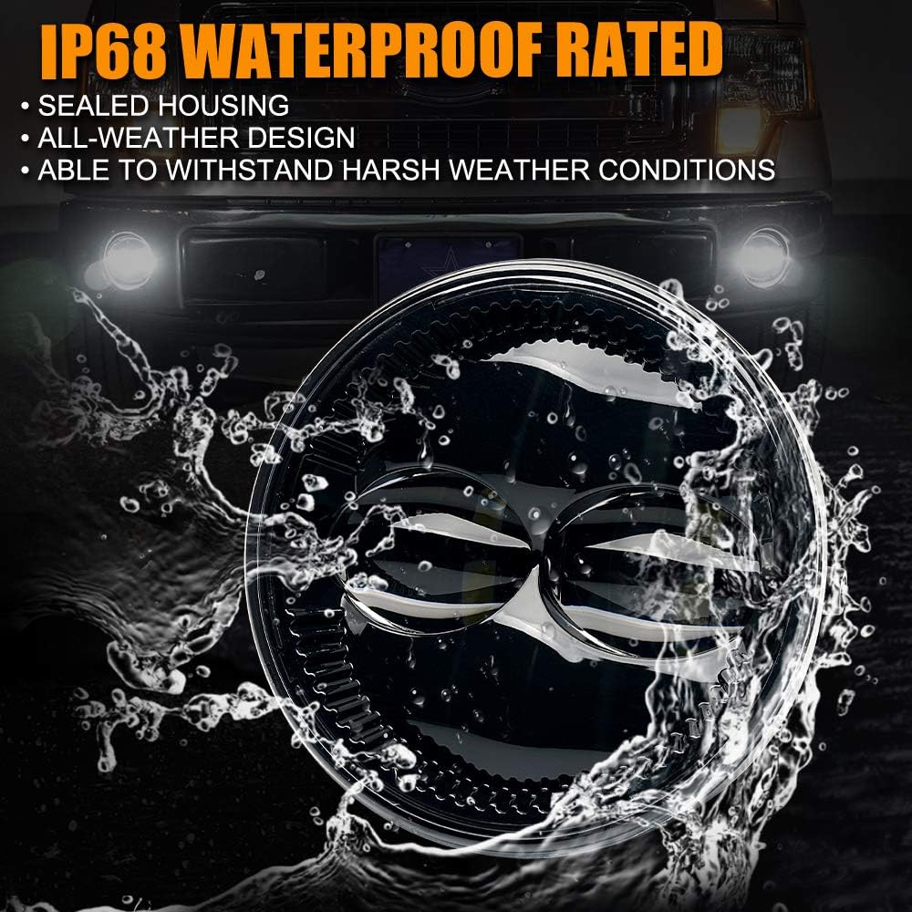 White LED Fog Lights 30W Bumper Driving Fog Light Pack of 2 Y8177