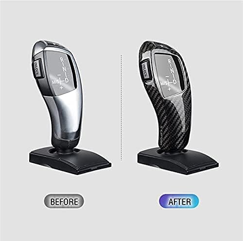 Real Carbon Fiber Gear Shift Knob Black Pack of 2 J57134