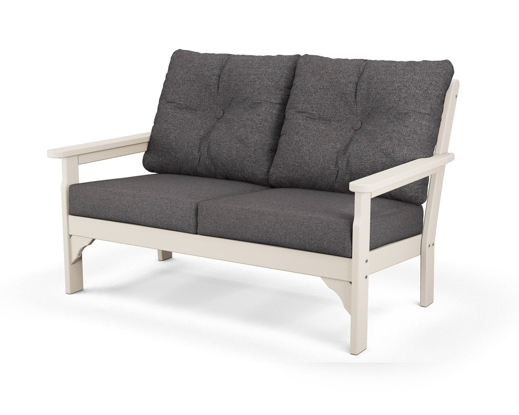 Sand Ash Charcoal Deep Seating Settee Z91005