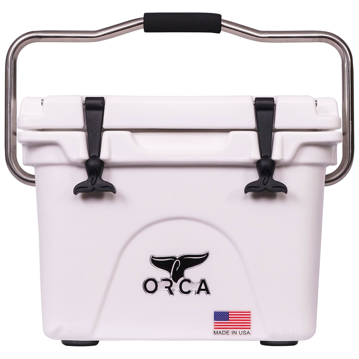 White 20-Quart Rotomold Cooler J8023