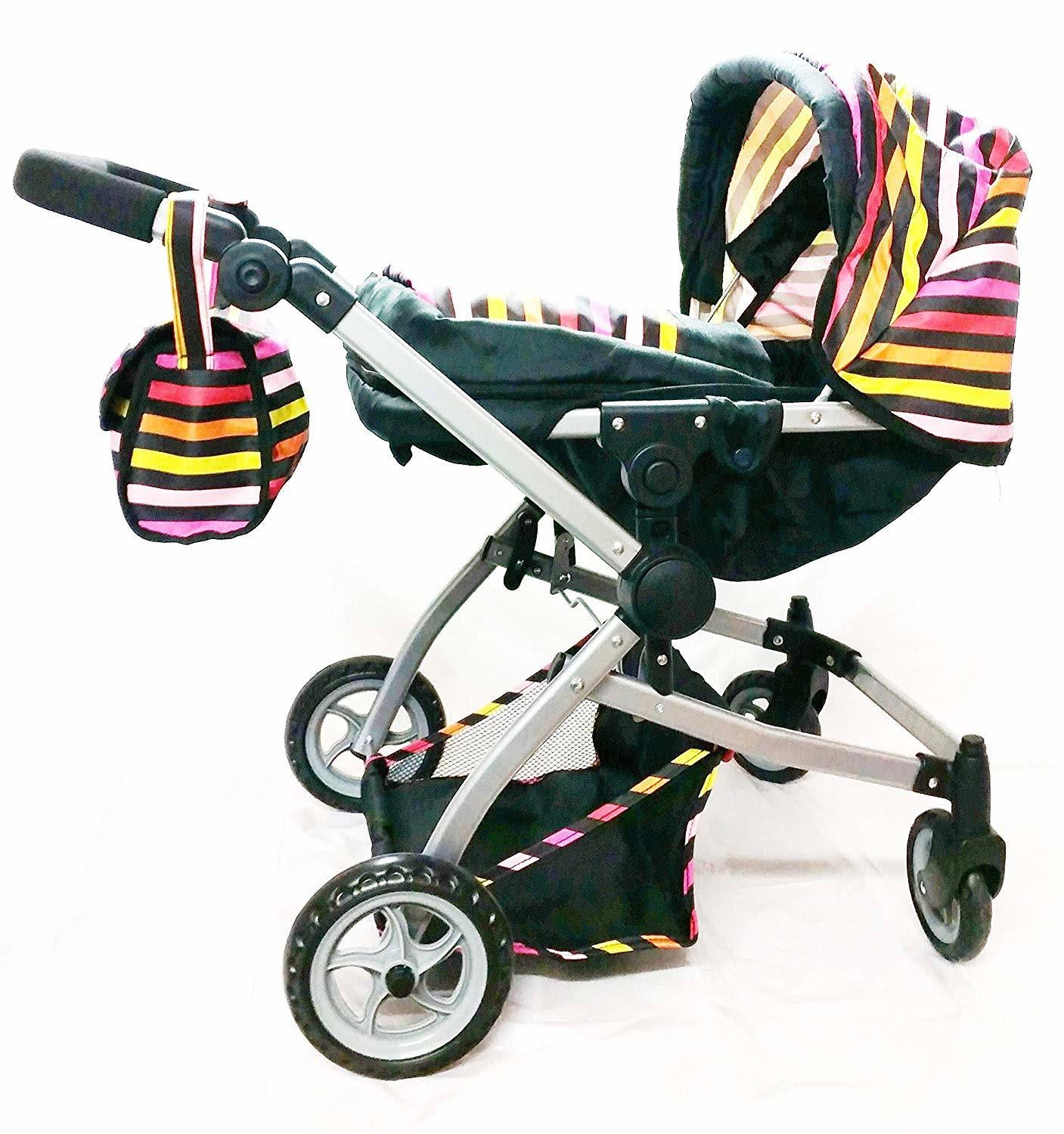 Twin Stroller/Pram with Carriage Bag I9461