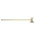 Antique Brass Toilet Supply Kit U7834