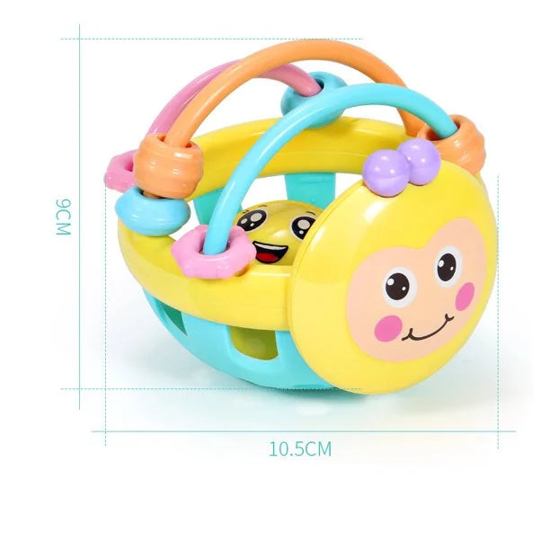 Rattle Ball Sensory Teether Toy Silicone Baby Toy F84978