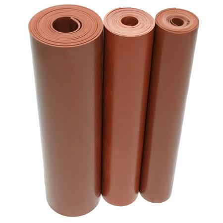 Red SBR Sheet 1/16 in x 22 in x 3 ft W x 12 ft L H9373