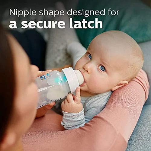 Clear 9oz 4 Pack Anti-Colic Baby Bottles M136153