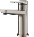 Single Handle Bathroom Faucet - Stainless Steel B924
