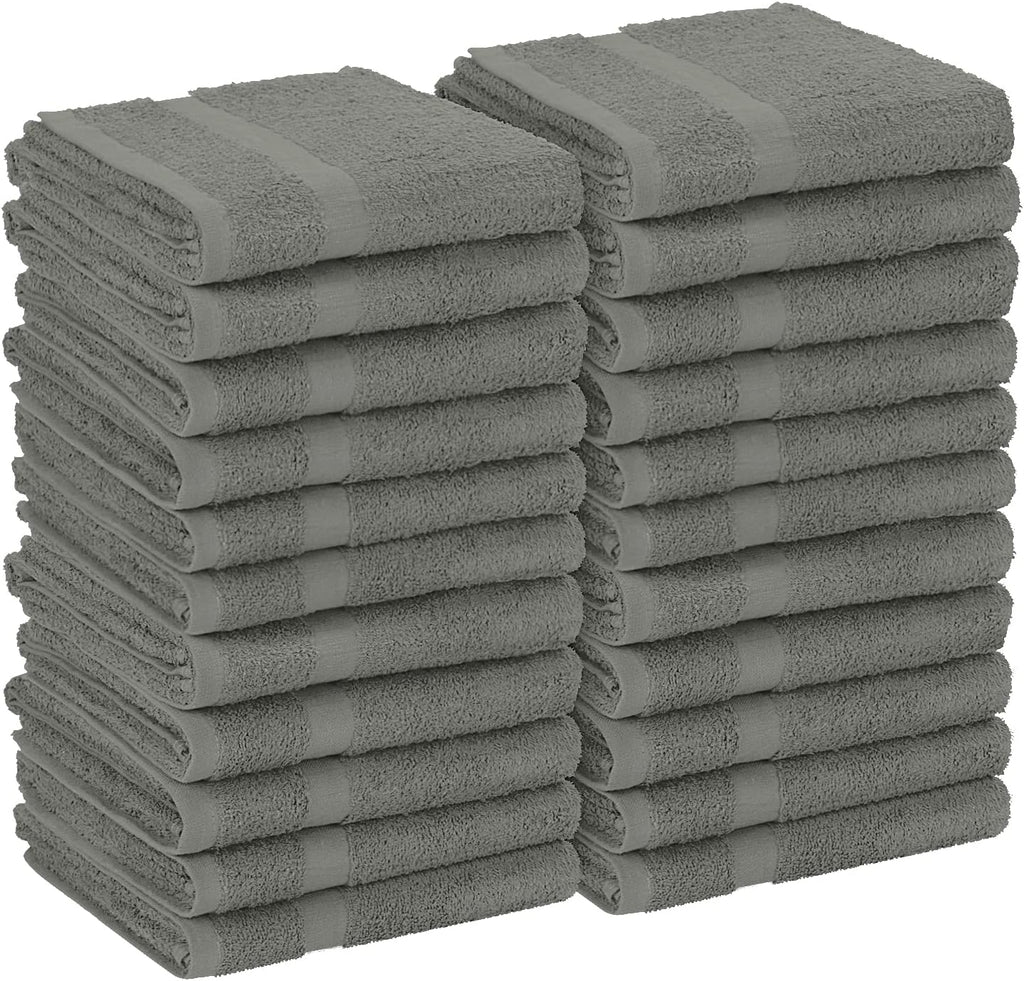 Black Salon Towels, Pack of 24, 16 x 27 Inches R555
