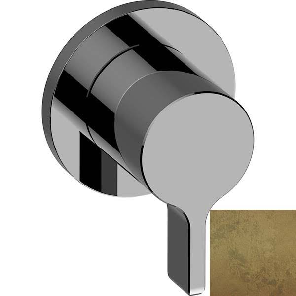 Three Way Diverter Valve Trim Plate with Handle in Olive Bronze T86275