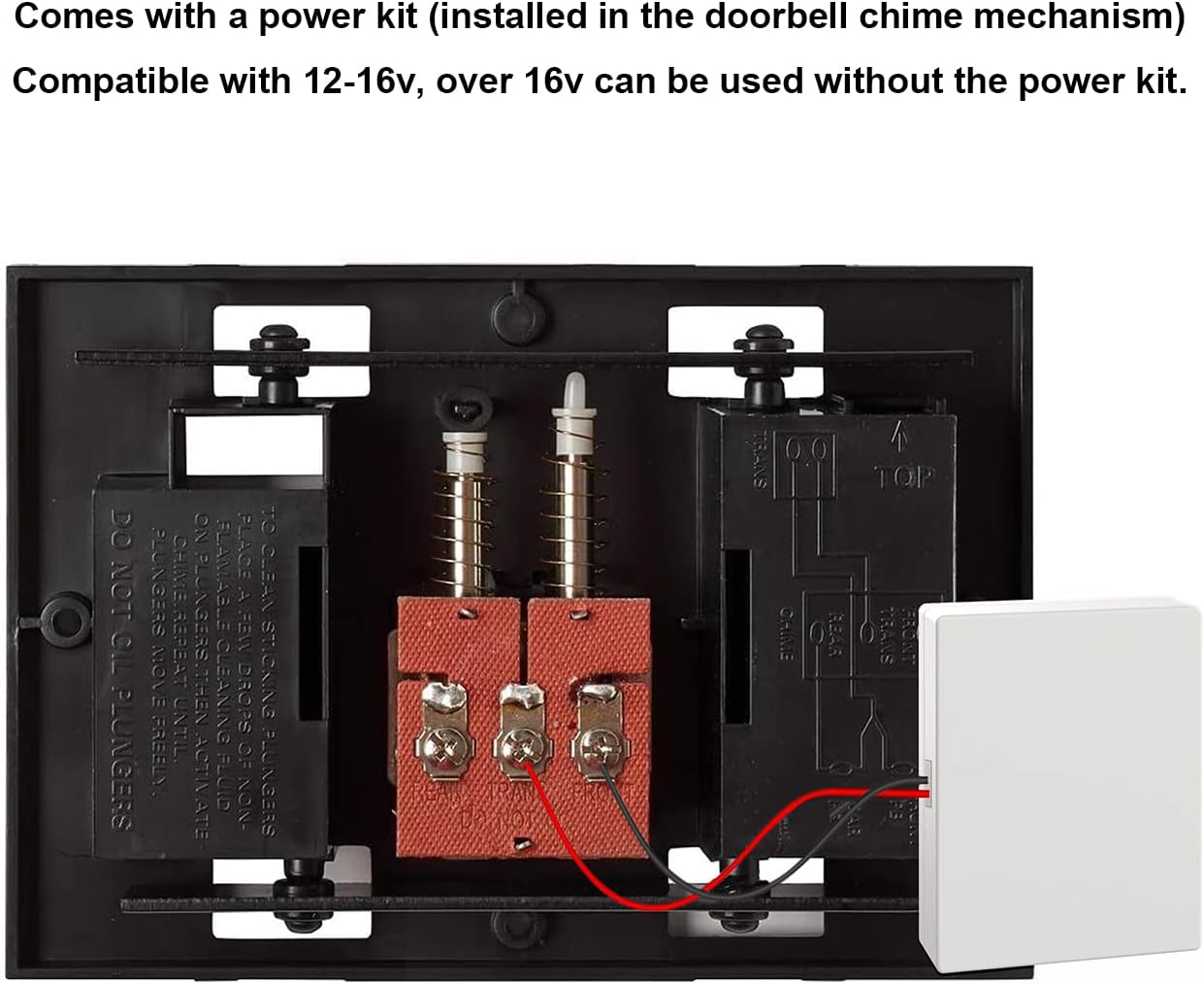 Wired Video Doorbell Camera with 2-Way Audio P935967