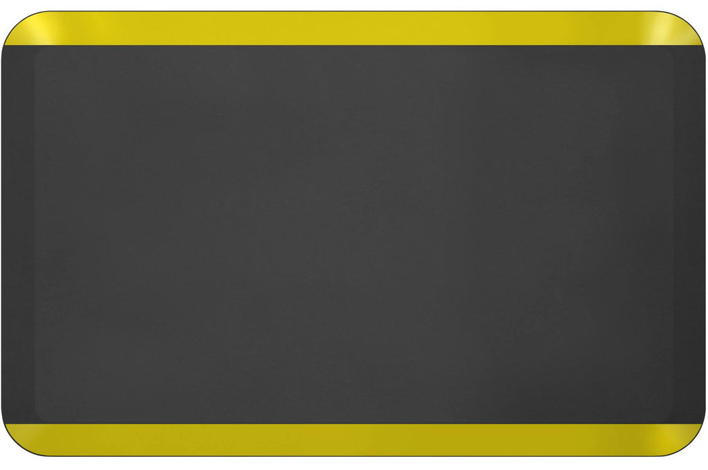 Anti Fatigue Mat Yellow Stripe 24x36 R448584