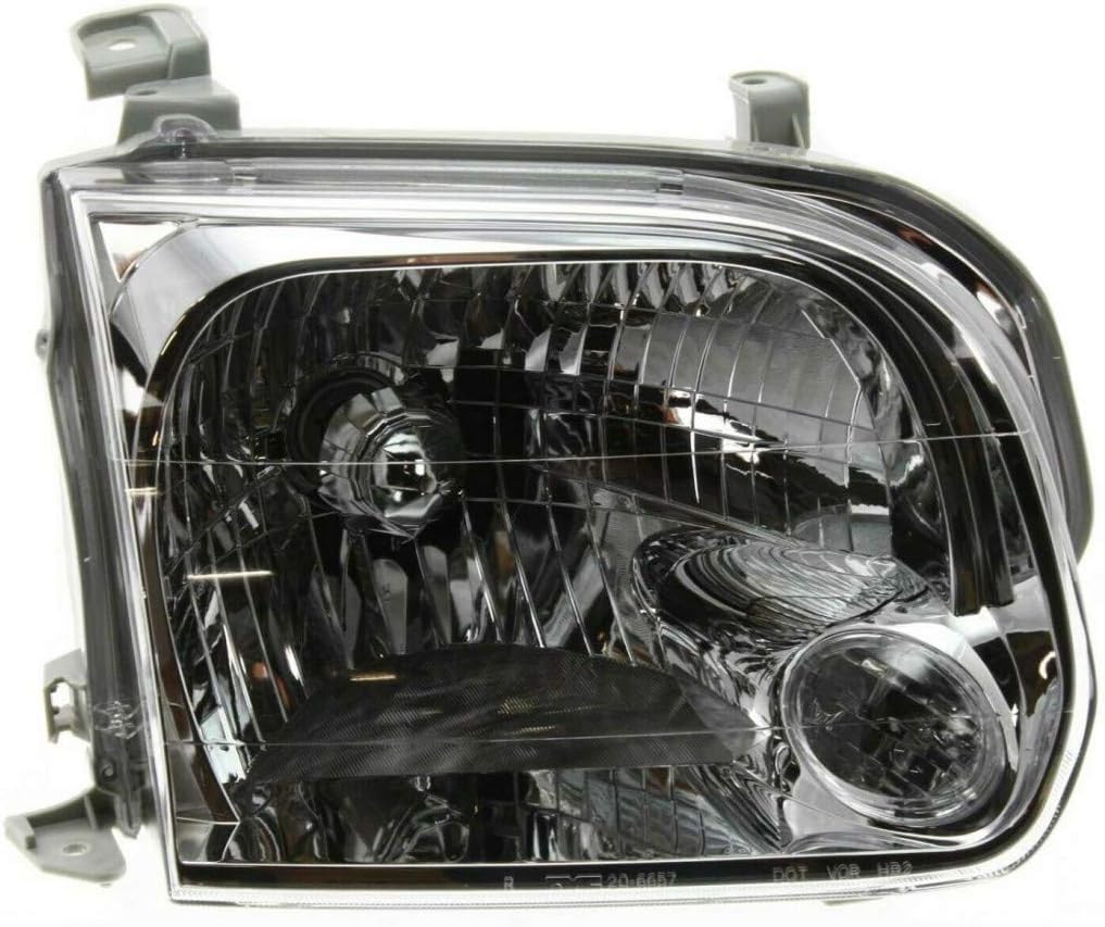 Headlight Assembly for 2005 2006 2007 Toyota Tundra Double Cab / Sequoia Passenger Side O533
