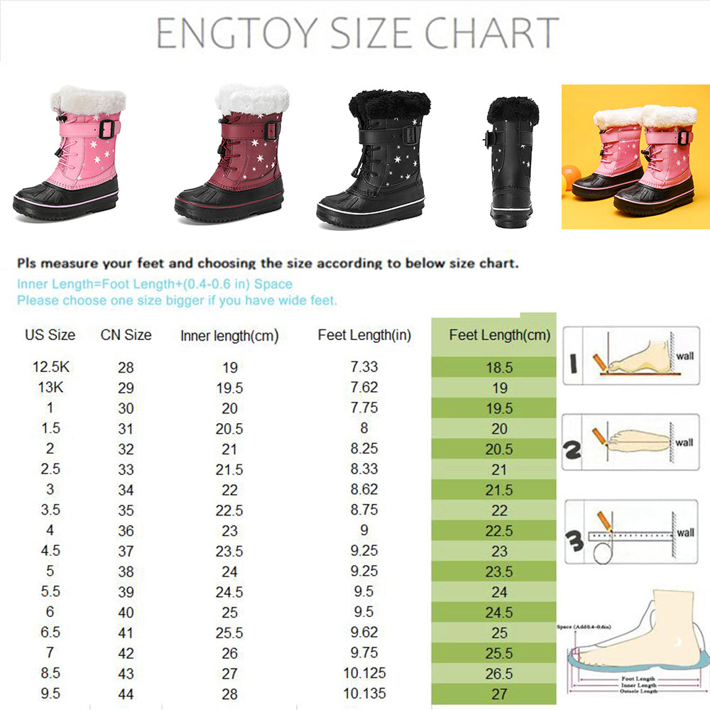 Waterproof Winter Duck Boots for Kids R8811