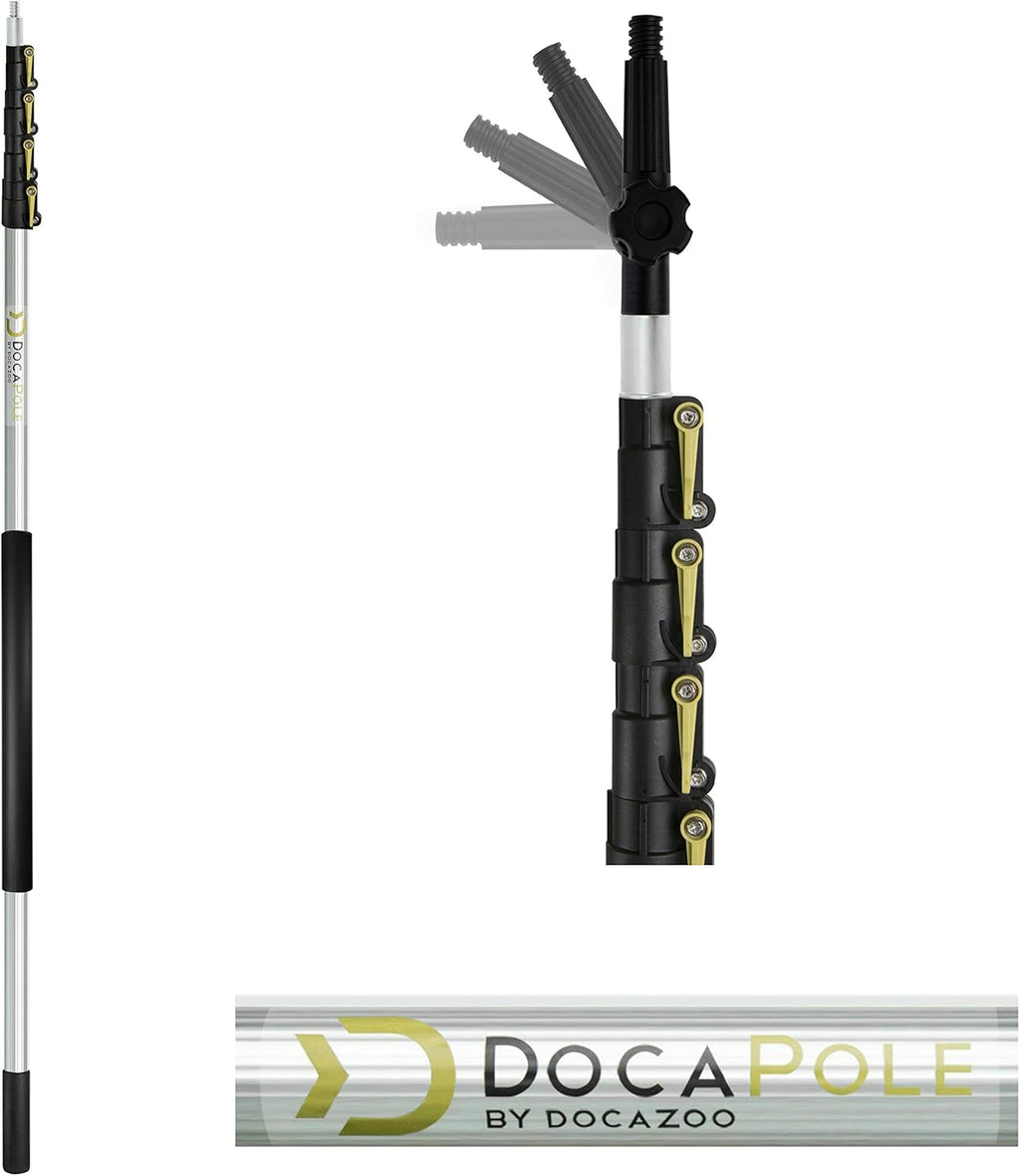 7-30 Foot Hard Bristle Brush Extension Pole Z679249