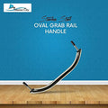 Stainless Steel Boat Handle Grab Bar Mount Handrail with Flange and Studs – 11 Inches (Pack of 1) J268724