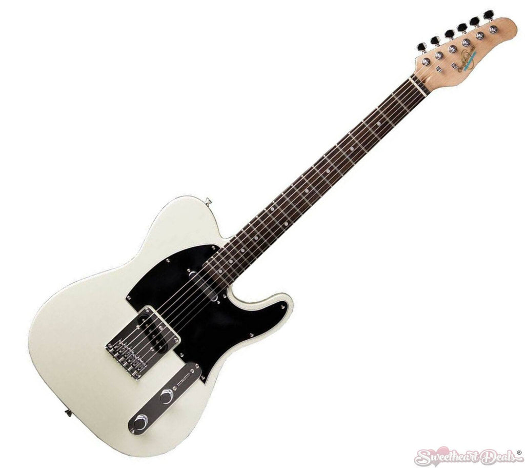 Ivory Single Cutaway Electric Guitar O406035