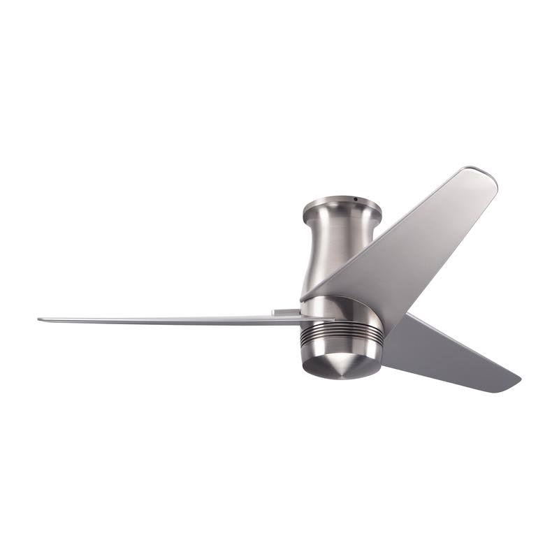 White/Brown Flush Mount DC Ceiling Fan Y516