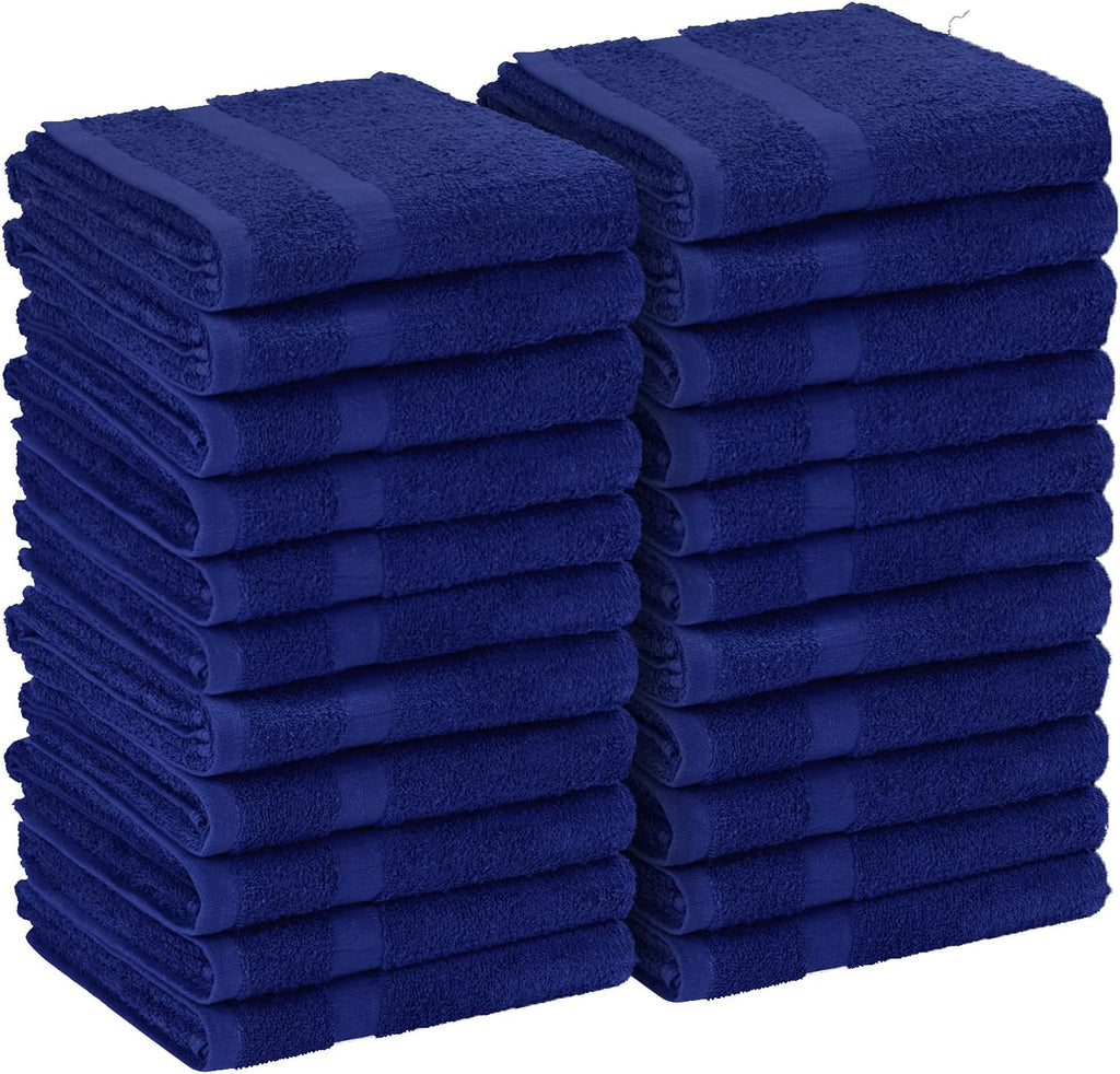 Black Salon Towels, Pack of 24, 16 x 27 Inches R555