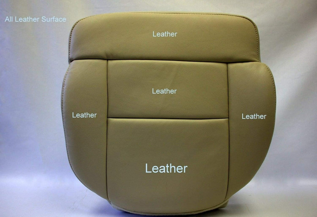 Tan Leather Seat Cover for Ford F150 SuperCrew H481