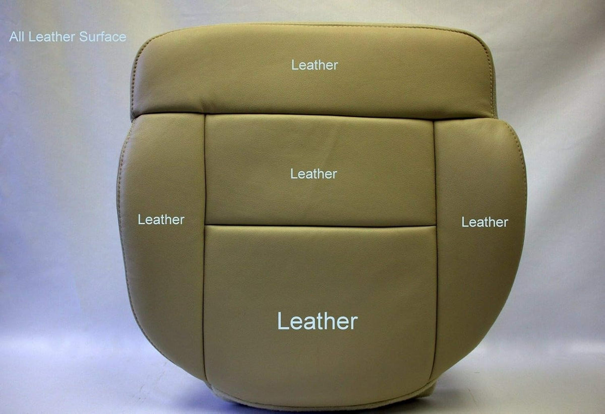 Tan Leather Seat Cover for Ford F150 SuperCrew H481