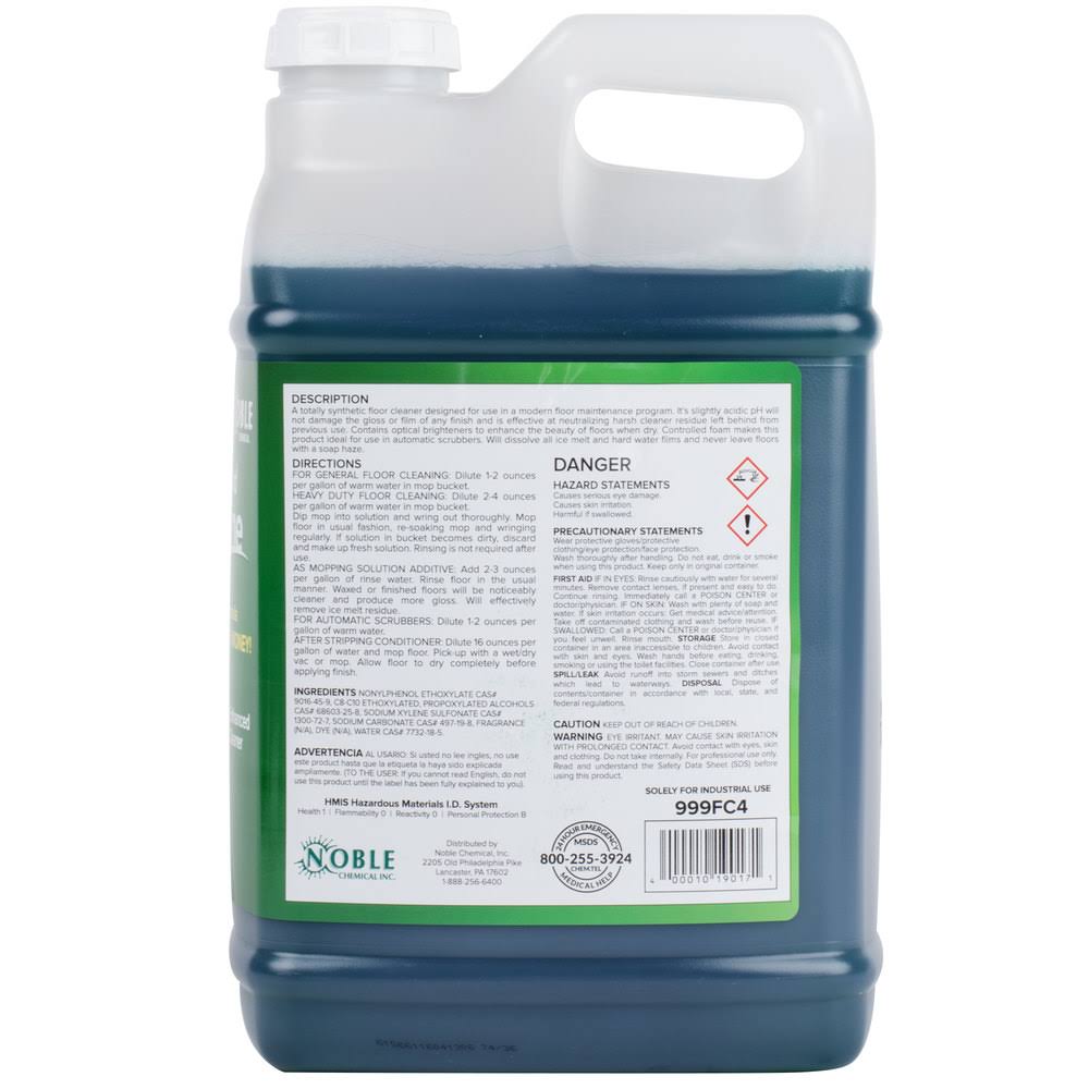 2.5 Gallon Floor Cleaner - 2/Case D8309