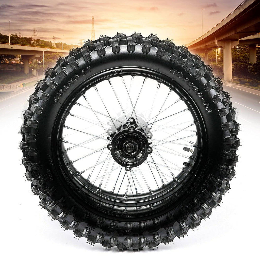 14" Rear Wheel 90/100-14 Tire + Rim for Dirt Bike Pit Bike M9949