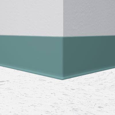 Hunter Green 4x22 Rubber/Vinyl Wall Base Roll / Cove (with Toe) M259