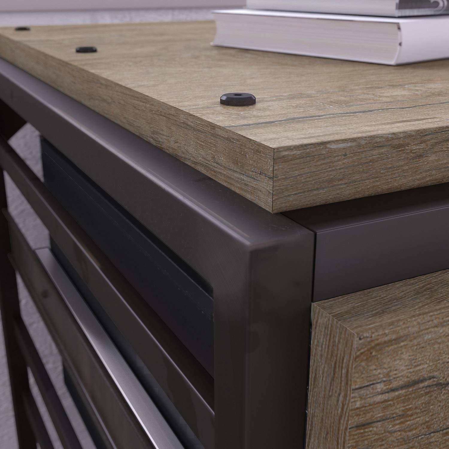 Black Lateral File Cabinet M863