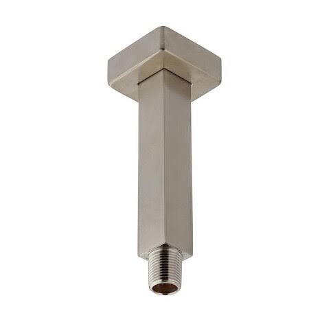 Chrome Square Ceiling-Mount Shower Arm P6205