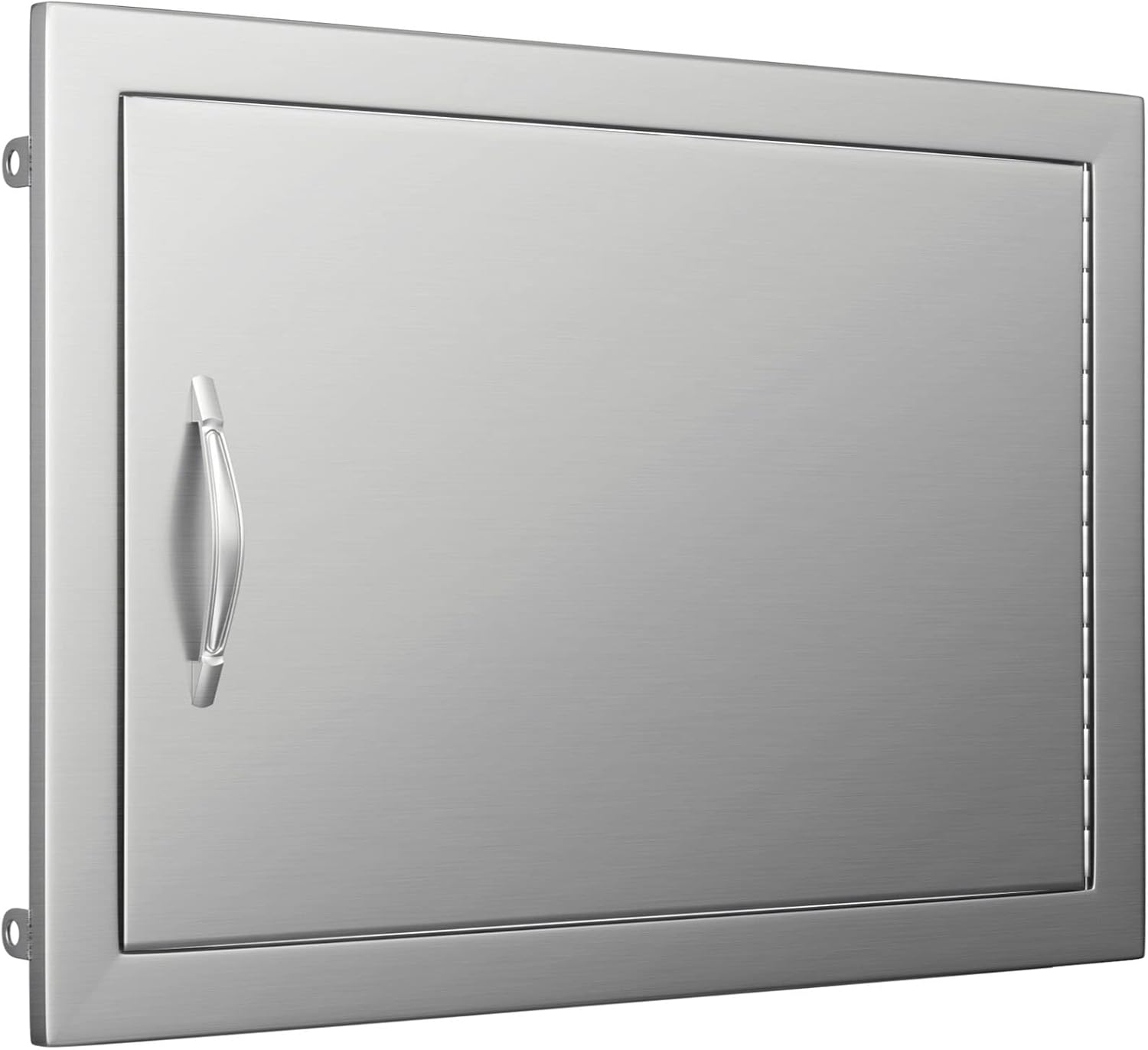 Stainless Steel Horizontal Single BBQ Door 20W x 14H Inch I850621