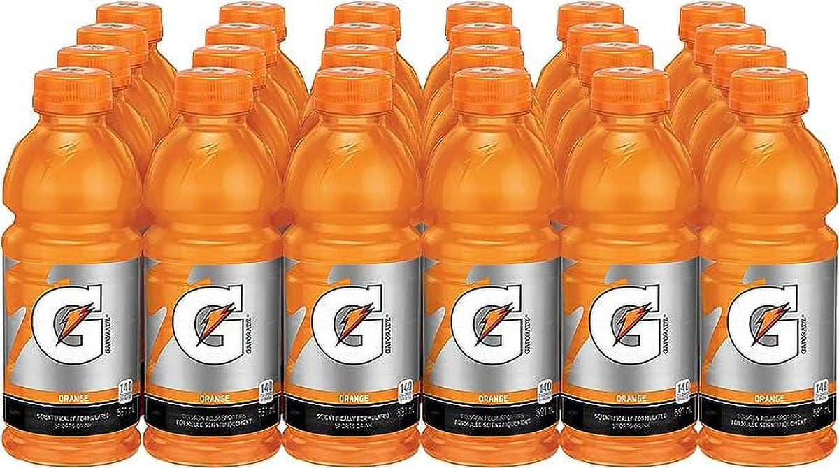 Orange Sports Drink, 591 ml Bottles, 24 count N402