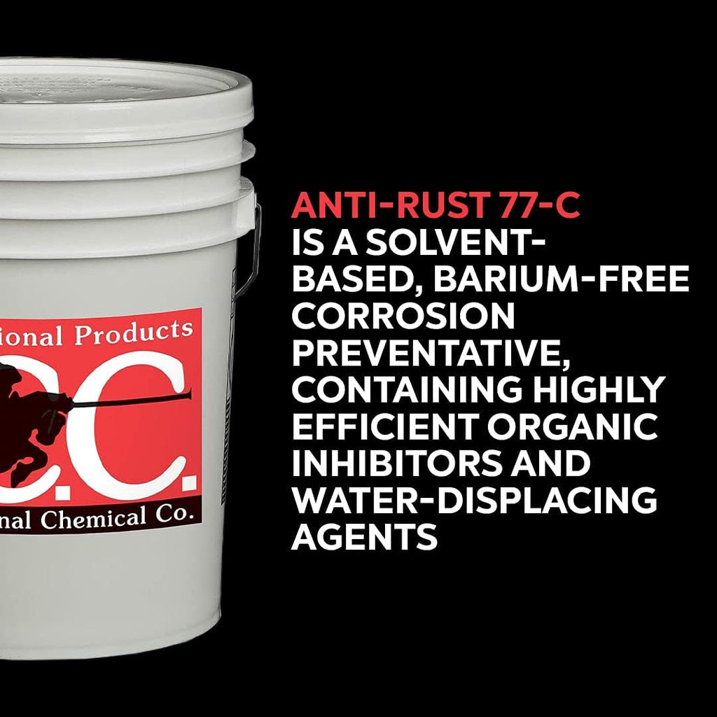 Anti-Rust 77-C Barium-Free Evaporative Solvent Rust and Corrosion Preventative, 5 Gallons S52045
