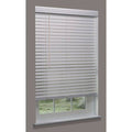 Cordless Faux Wood Blind, White, 32x22w x 64 G217