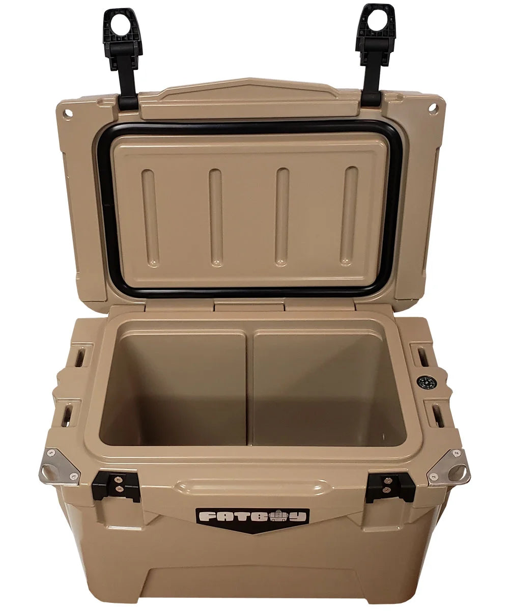 20 Quart Roto Molded Hard Sided Cooler Sand (Tan) C14740