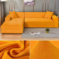 Velvet Plush Sofa Cover for 1/2/3/4 Seater L Shaped Corner Couch Cover S80485