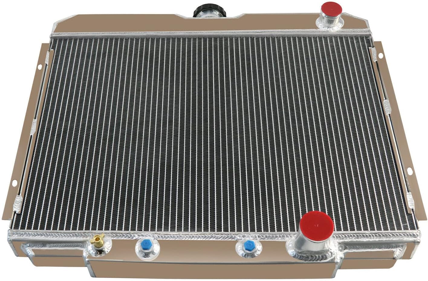 4 Row Radiator For 1967-1970 Ford Mustang V8 R8078