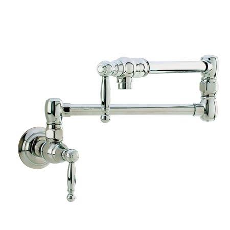 Antique Brass Wall Mount Pot Filler J480851