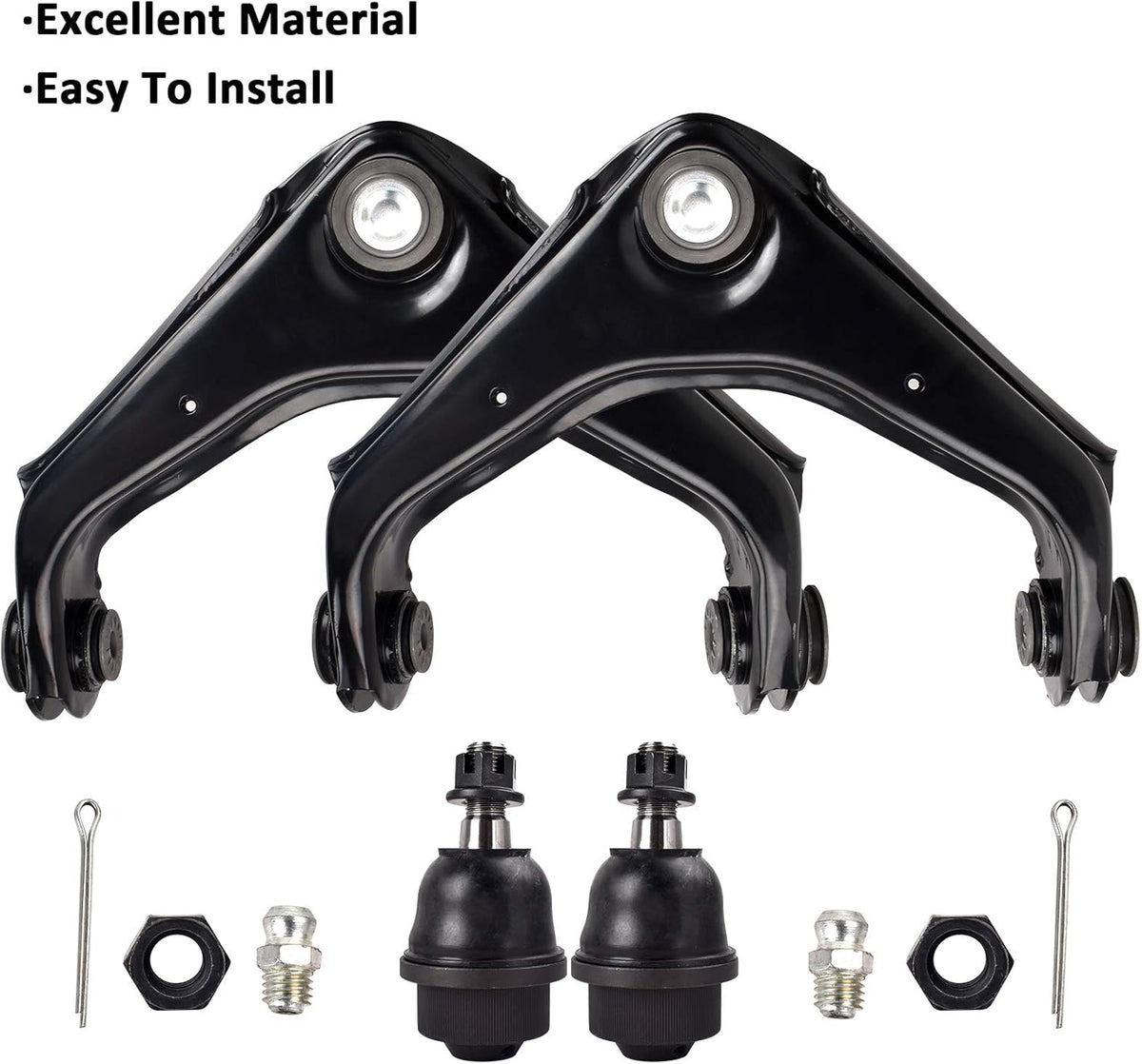 13Pcs Front Lower Upper Control Arms and Ball Joints Suspension Kit Q1046