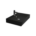 Ceramic Wall Mount Bathroom Sink with Overflow B848