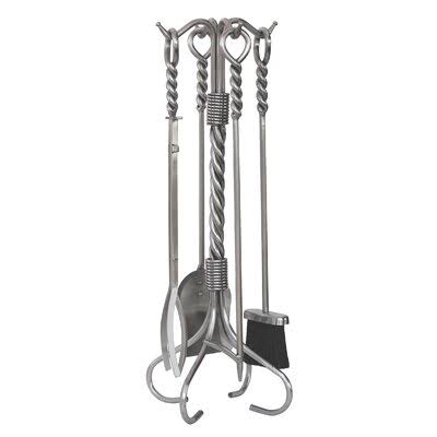 5 Piece Steel Fireplace Tool Set Q1358