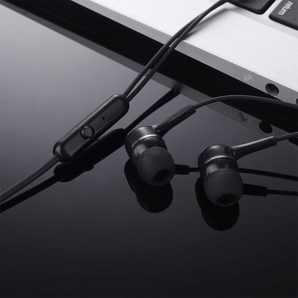 100 Packs Multi Colored Earbuds Headphones with Microphone E6728
