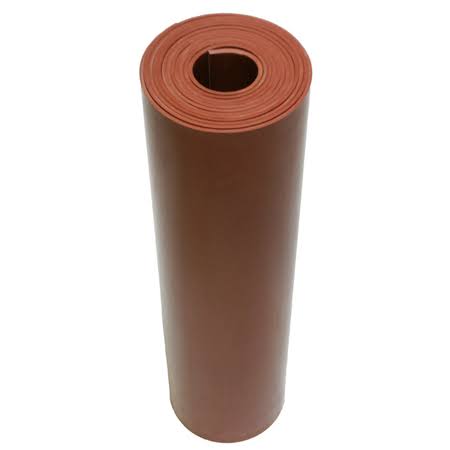 Red SBR Sheet 1/16 in x 22 in x 3 ft W x 12 ft L H9373